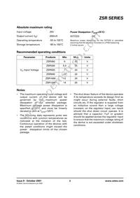 ZSR400CL Datasheet Page 2