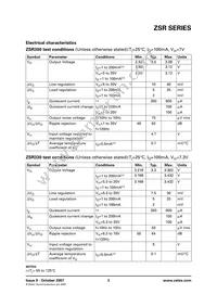ZSR400CL Datasheet Page 3