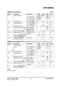 ZSR400CL Datasheet Page 15