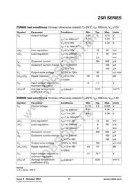 ZSR400CL Datasheet Page 17
