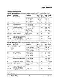 ZSR900GTC Datasheet Page 3