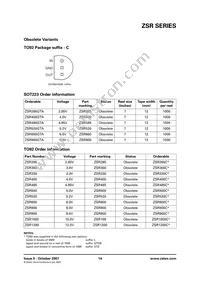 ZSR900GTC Datasheet Page 14