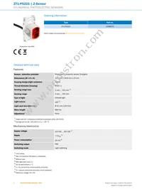 ZT1-P5221 Datasheet Page 2