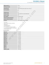 ZT1-P5221 Datasheet Page 3