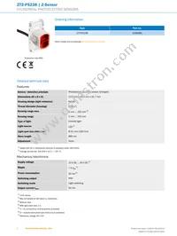 ZT2-P5238 Datasheet Page 2