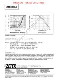 ZTX1056ASTZ Datasheet Page 4
