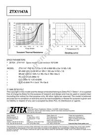 ZTX1147ASTOB Datasheet Page 4