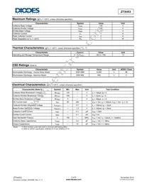 ZTX453STOB Datasheet Page 2