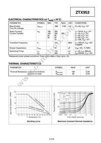 ZTX953STOB Datasheet Page 2