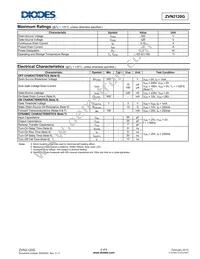 ZVN2120GTC Datasheet Page 2