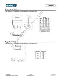 ZVN4206GTC Datasheet Page 5