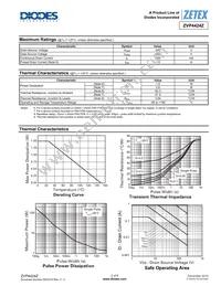 ZVP4424ZTA Datasheet Page 2