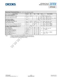 ZVP4424ZTA Datasheet Page 3