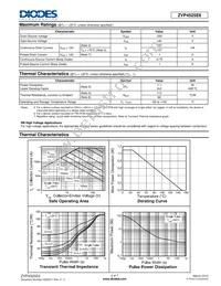 ZVP4525E6TC Datasheet Page 2
