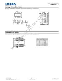 ZVP4525E6TC Datasheet Page 6