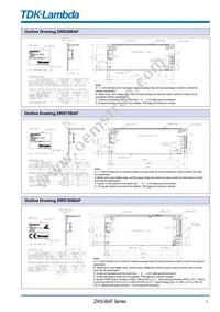 ZWS300BAF15/TA Datasheet Page 3