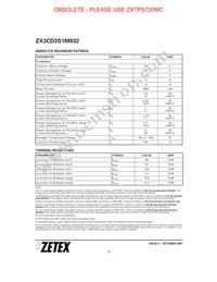 ZX3CD3S1M832TA Datasheet Page 2