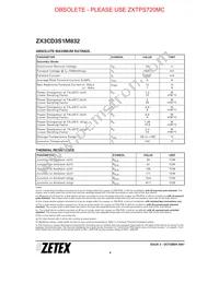 ZX3CD3S1M832TA Datasheet Page 4
