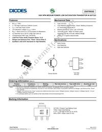 ZX5T853GTA Datasheet Cover