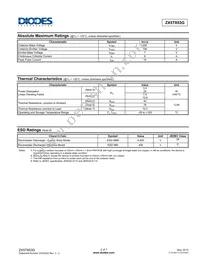 ZX5T853GTA Datasheet Page 2