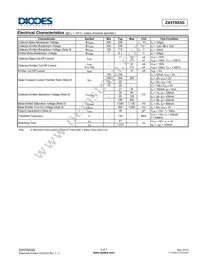 ZX5T853GTA Datasheet Page 4