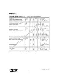 ZX5T869ZTA Datasheet Page 4