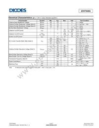 ZX5T949GTA Datasheet Page 4