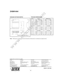 ZXBM1004Q16TA Datasheet Page 12