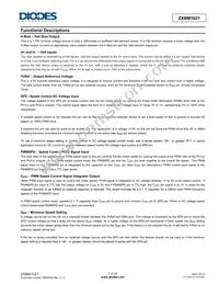 ZXBM1021Q20TC Datasheet Page 7