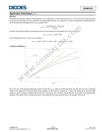 ZXBM1021Q20TC Datasheet Page 17