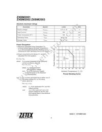 ZXBM2002X10TC Datasheet Page 2
