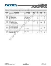 ZXBM2004N14TC Datasheet Page 5