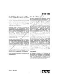 ZXCD1000EQ16TC Datasheet Page 11