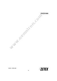 ZXCD1000EQ16TC Datasheet Page 15