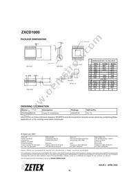 ZXCD1000EQ16TC Datasheet Page 16