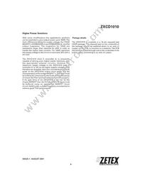 ZXCD1010EQ16TA Datasheet Page 9