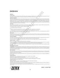 ZXCD1010EQ16TA Datasheet Page 12