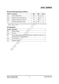 ZXCL260H5TA Datasheet Page 3