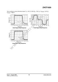 ZXCT1020E5TA Datasheet Page 10