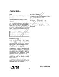 ZXCW6100S28 Datasheet Page 14