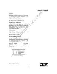 ZXCW6100S28 Datasheet Page 19