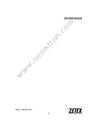 ZXCW6100S28 Datasheet Page 21