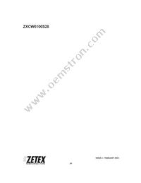 ZXCW6100S28 Datasheet Page 22