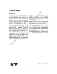 ZXCW8100S28TC Datasheet Page 2