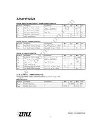 ZXCW8100S28TC Datasheet Page 4