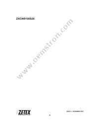 ZXCW8100S28TC Datasheet Page 22