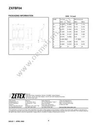 ZXFBF04N14TC Datasheet Page 6