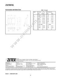ZXFBF05N14TC Datasheet Page 6
