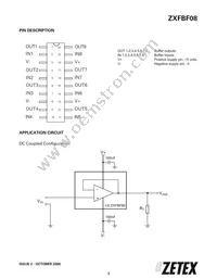 ZXFBF08W20TC Datasheet Page 3