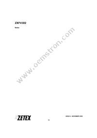 ZXFV302N16TC Datasheet Page 10